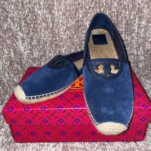 Tory Burch espadrilles. Never worn outside, only around the house.